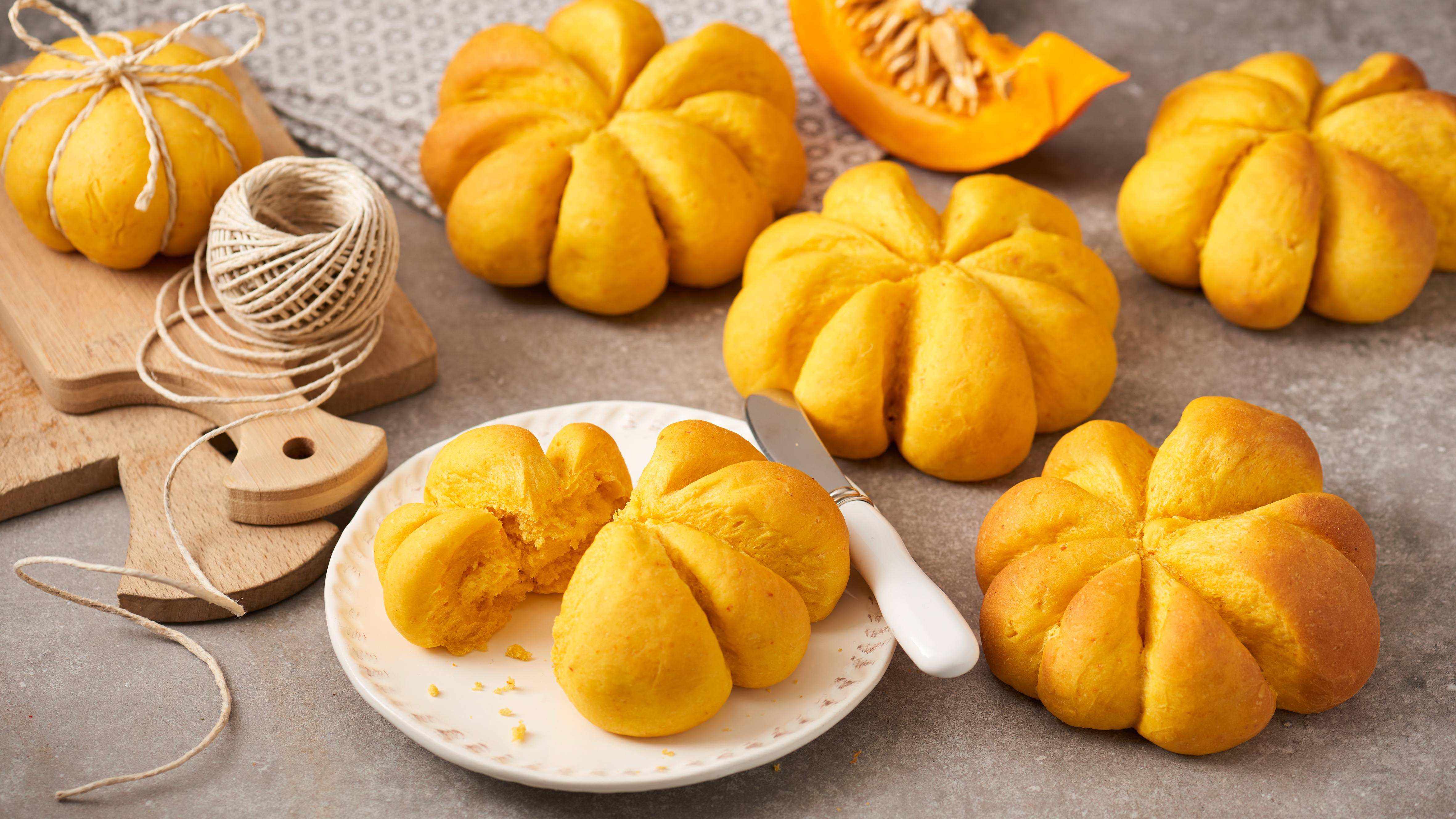 recipe image Kürbisbrötchen