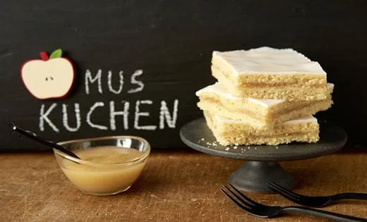 recipe image Apfelmuskuchen
