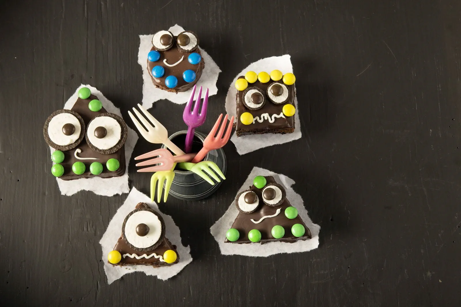 recipe image Mini-Monster Brownies
