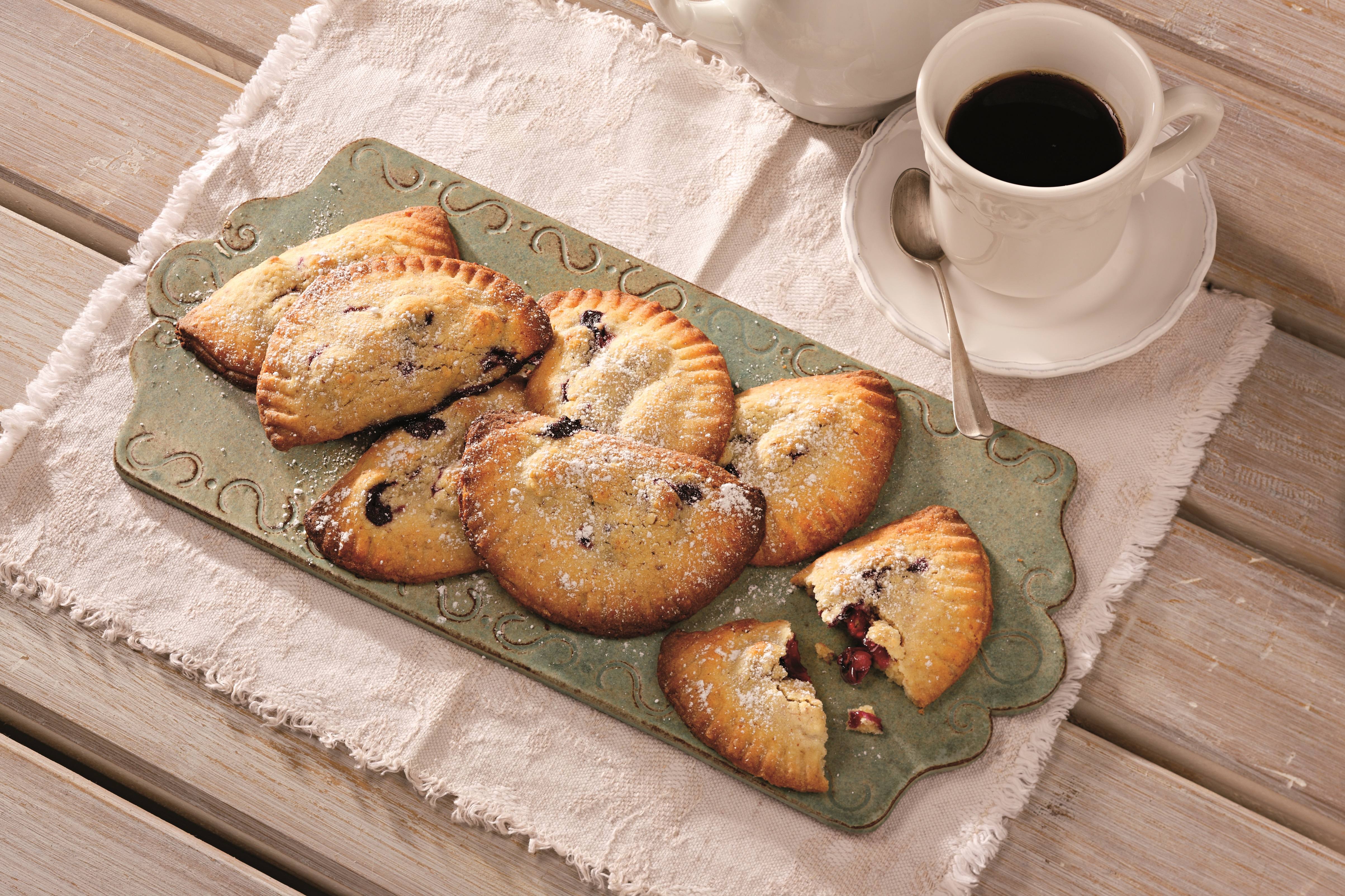 recipe image Gefüllte, süße Beerentaschen