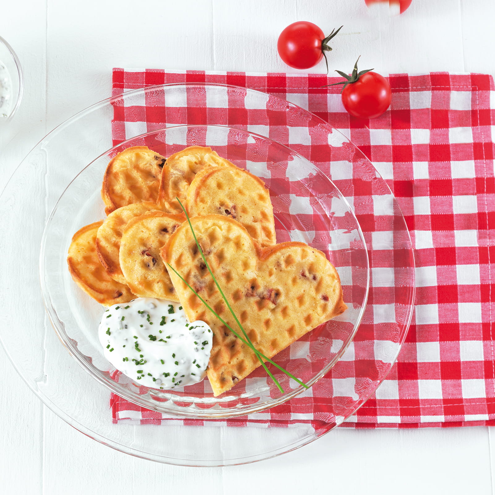 recipe image Herzhafte Waffeln