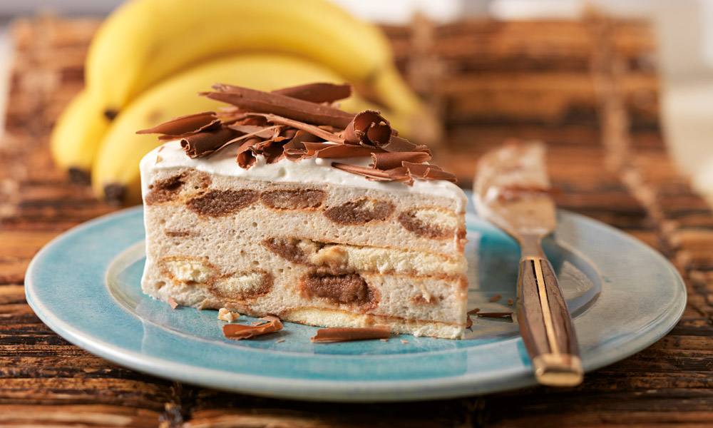 recipe image Bananentorte ohne Backen