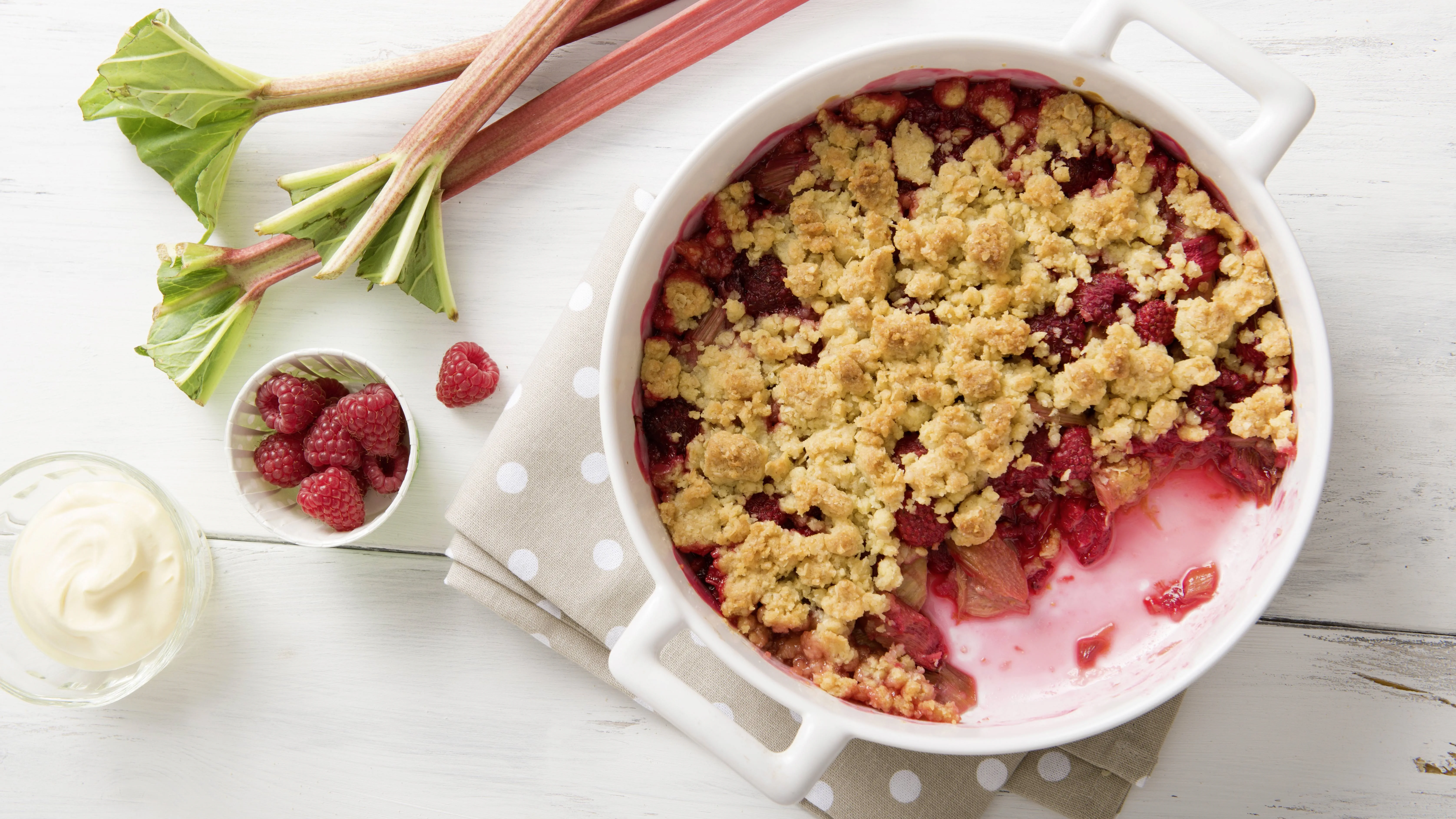 recipe image Rhabarber Crumble