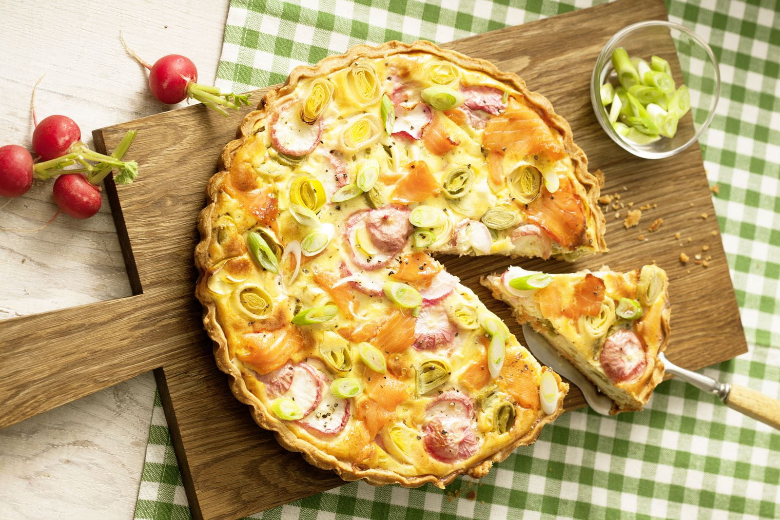 recipe image Lachs-Quiche