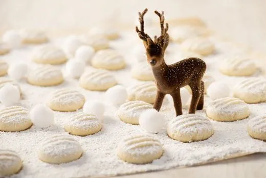 recipe image Plätzchen-Rezept Schneeflöckchen