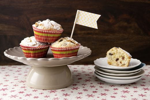 recipe image Marzipanstollen-Muffins