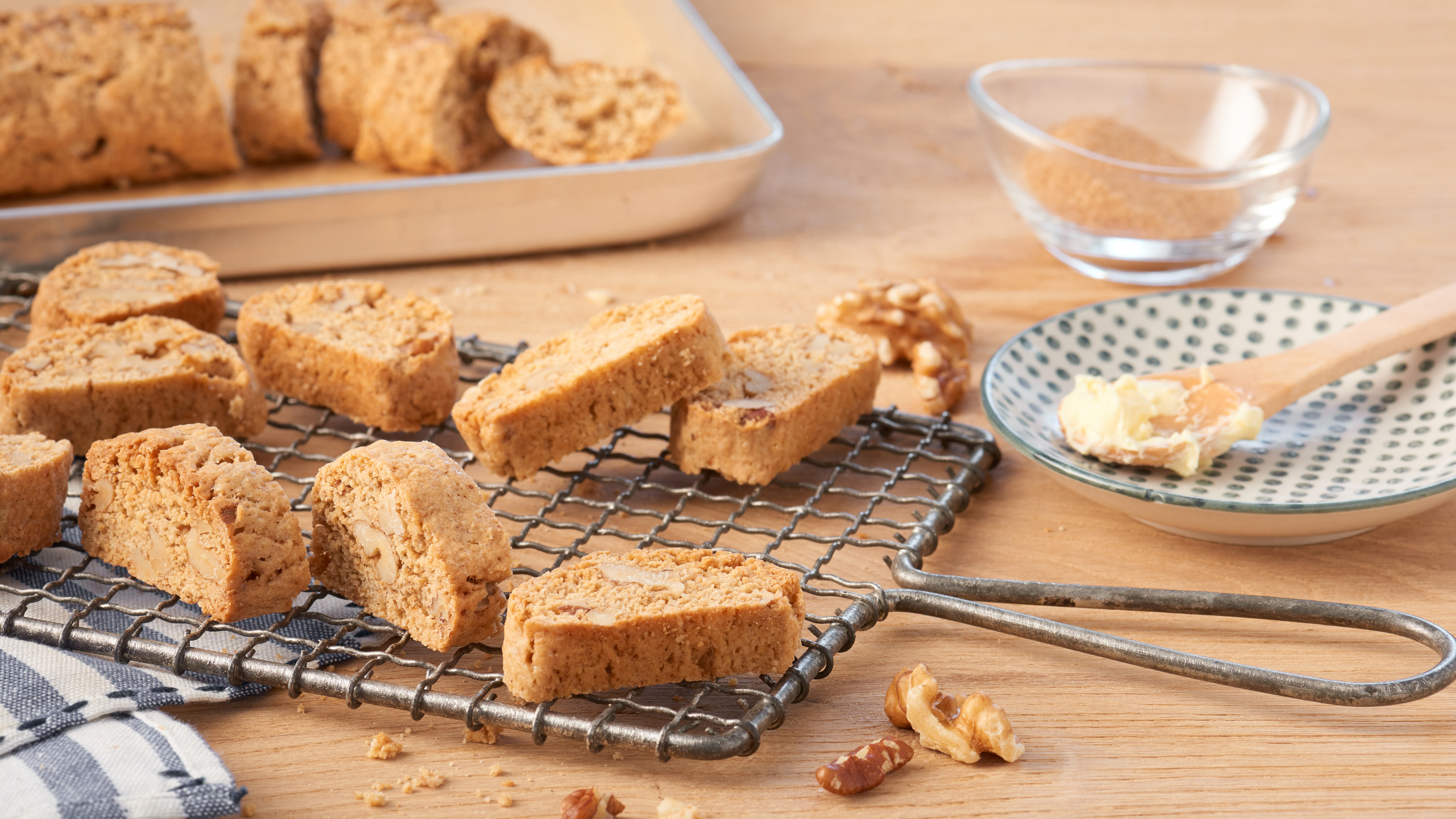 recipe image Nuss-Ingwer-Cantuccini