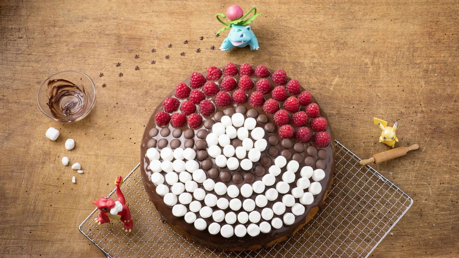recipe image Pokemon-Kuchen Pokeball