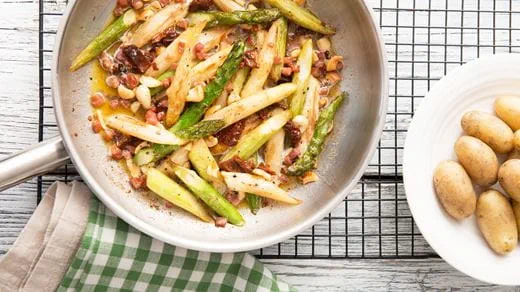 recipe image Gebratener Spargel