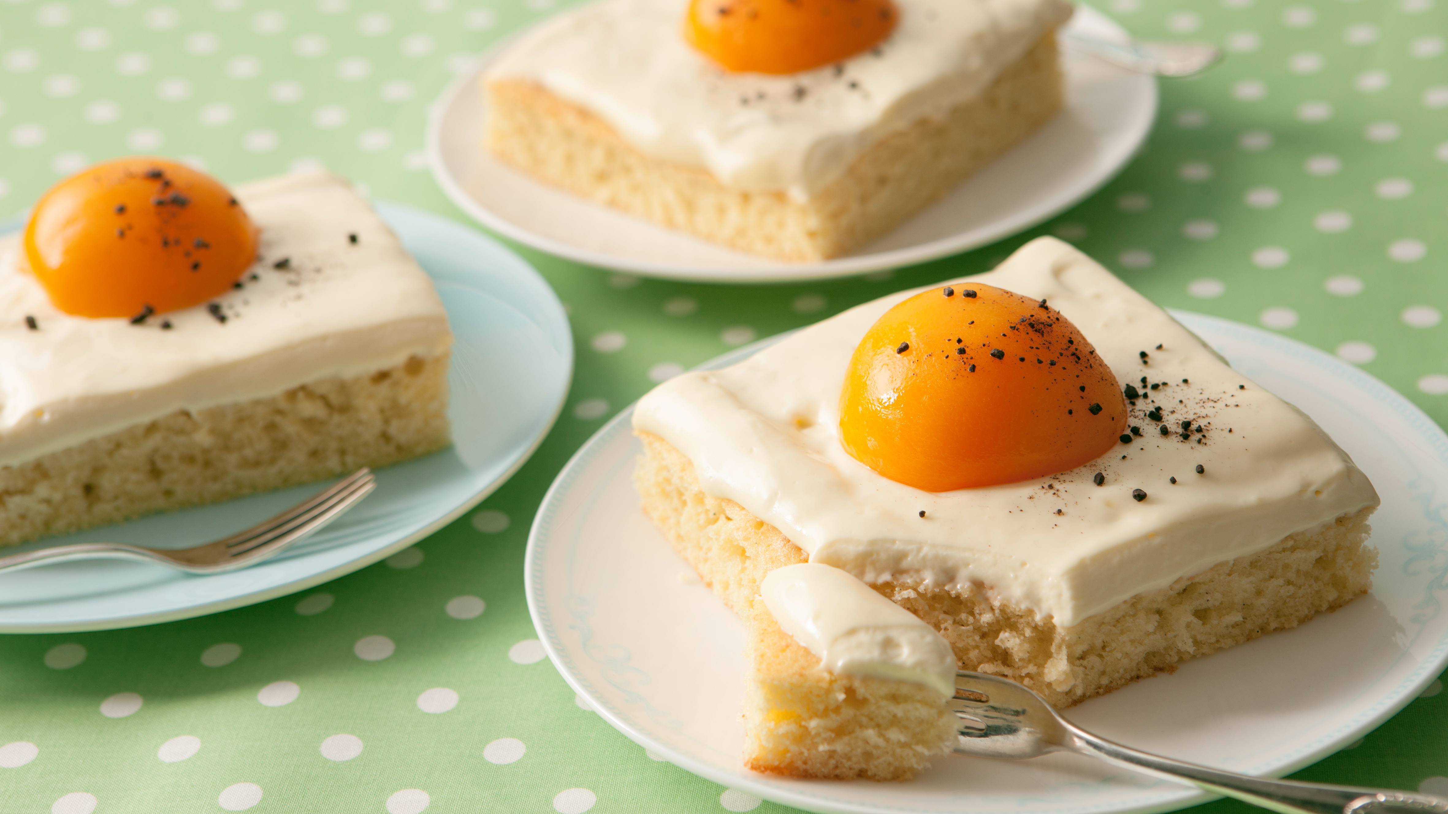 Spiegeleikuchen - Ostereikuchen | Sanella