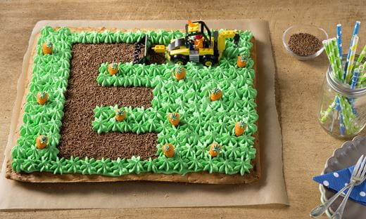 recipe image Buchstabenkuchen à la Rüblikuchen