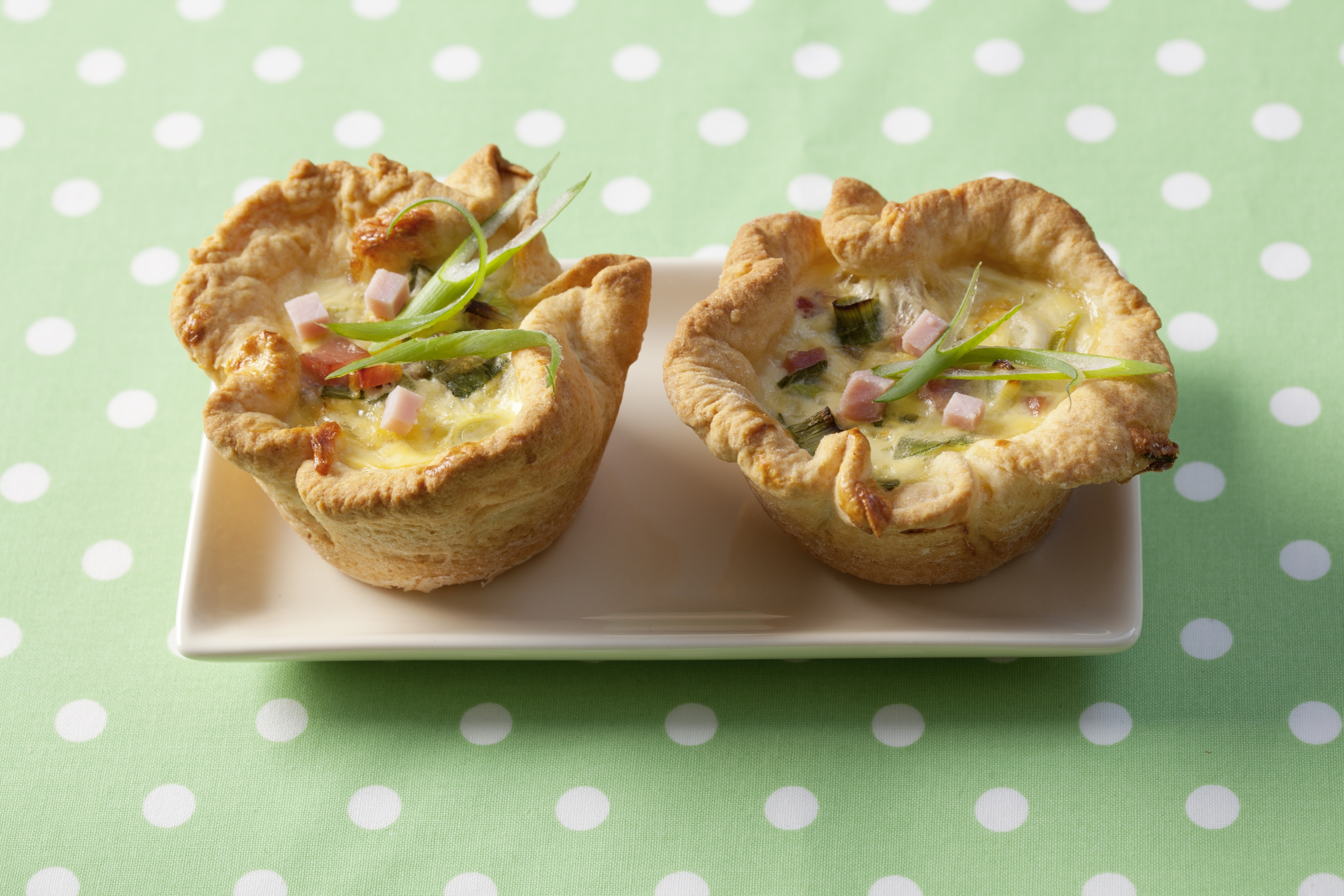 recipe image Mini-Quiche mit Frühlauch