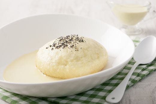 recipe image Dampfnudeln mit Vanillesoße