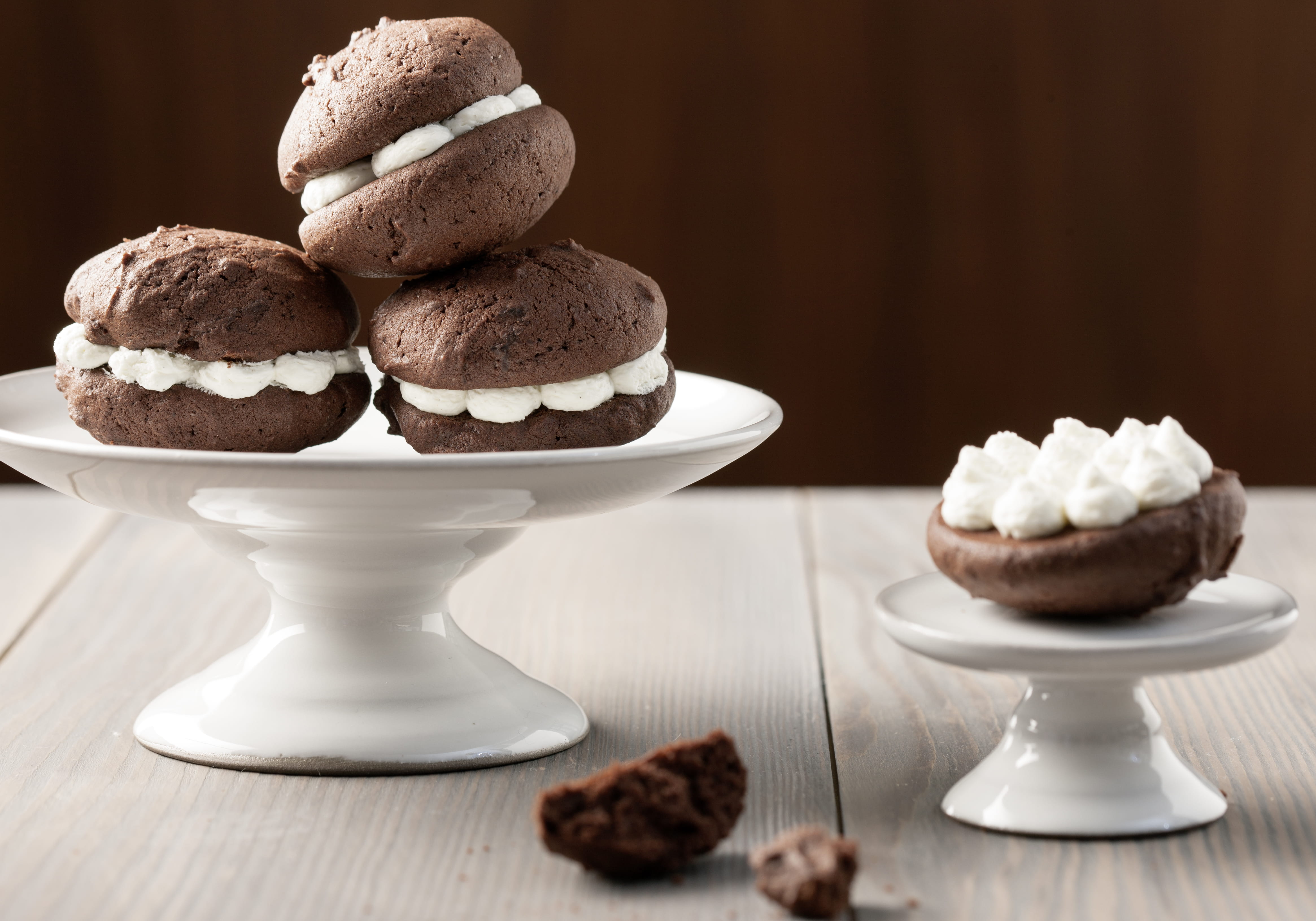 recipe image Whoopie Pies mit Vanillecreme