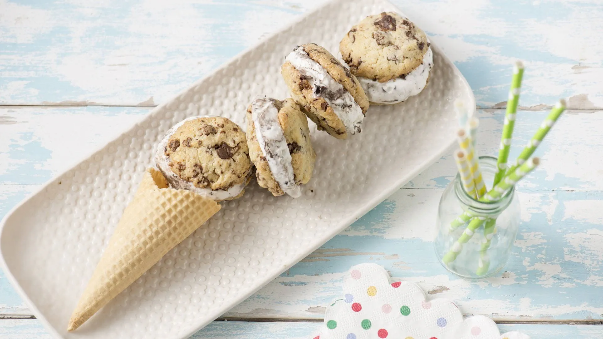 recipe image Cookie Eissandwich