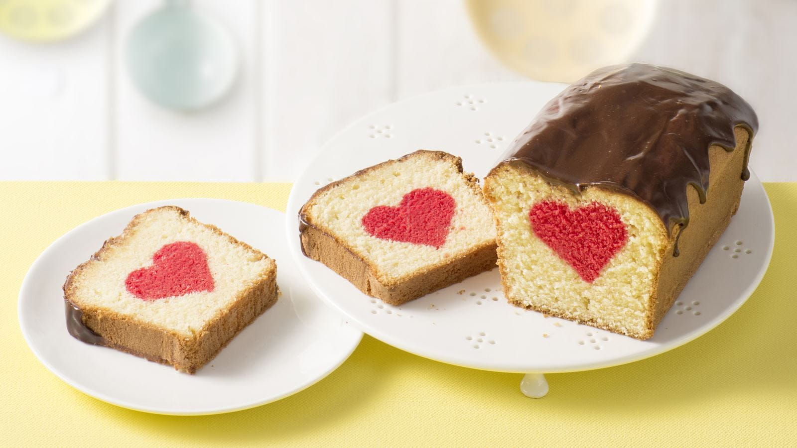 recipe image Rührkuchen mit Herz / Patch cake